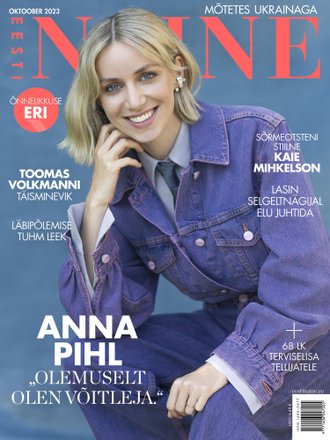 Anne Pihl: „Olemuselt olen võitleja.” Eesti Naine, ajakiri, oktoober 2023 kaanepilt – front cover