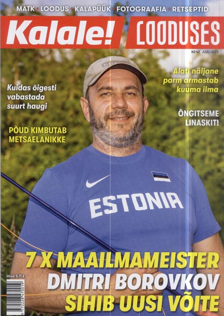 Ajakiri „Kalale!”, juuli 2023 kaanepilt – front cover