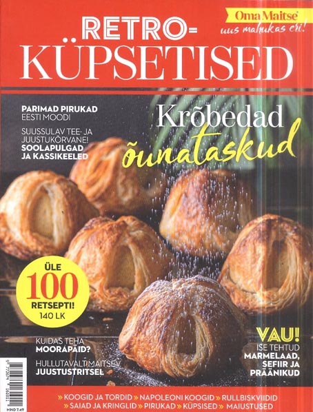 Retroküpsetised kaanepilt – front cover