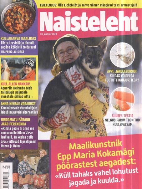 Naisteleht, 24. jaanuar 2024 kaanepilt – front cover