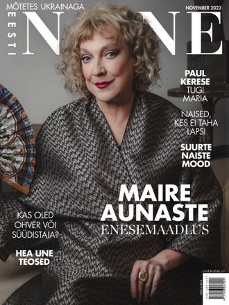 Eesti Naine, ajakiri, november 2023 kaanepilt – front cover