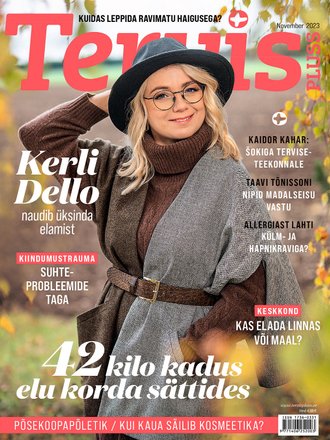 Tervis Pluss ajakiri, november 2023 kaanepilt – front cover