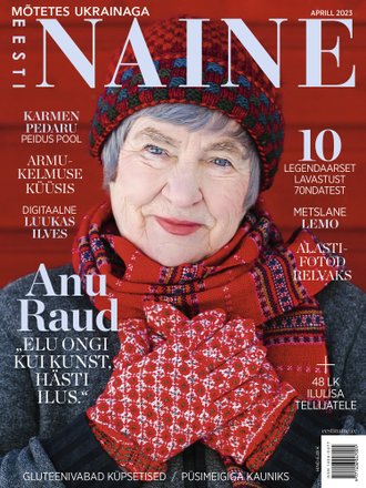 Eesti Naine, ajakiri, aprill 2023 kaanepilt – front cover