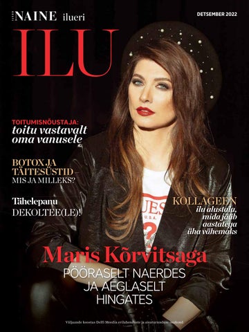 Eesti Naine eriväljaanne ILU: Maris Kõrvits kaanepilt – front cover