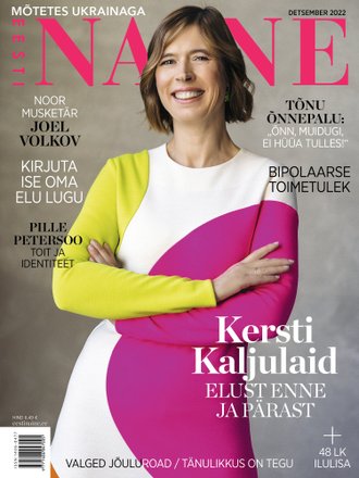 Kersti Kaljulaid elust enne ja pärast presidendiks olemist Eesti Naine, ajakiri, detsember 2022 kaanepilt – front cover