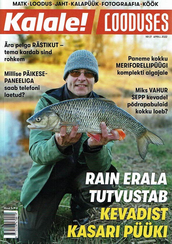 Ajakiri „Kalale!”, aprill 2022 kaanepilt – front cover