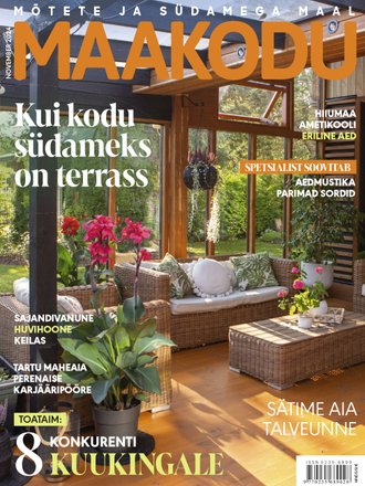 Kohalik aedmustikas Maakodu, november 2024 kaanepilt – front cover