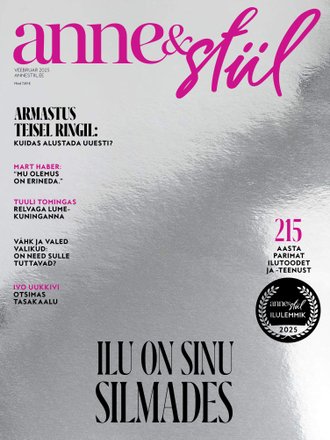 Ettevõtja Mart Haber ausalt ilulõikusest ja Botoxist Ajakiri Anne & Stiil, veebruar 2025 kaanepilt – front cover