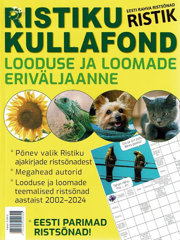 Ristiku Kullafond: looduse ja loomade eriväljaanne kaanepilt – front cover
