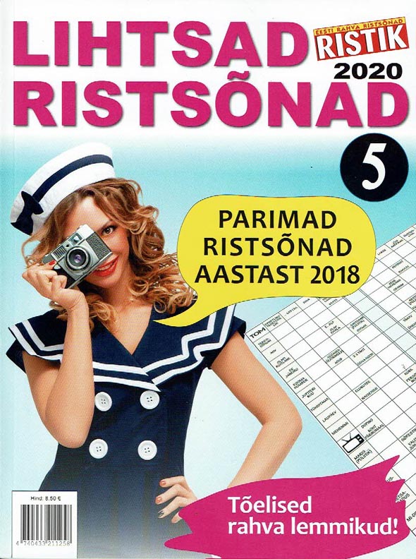 Lihtsad ristsõnad 5 kaanepilt – front cover