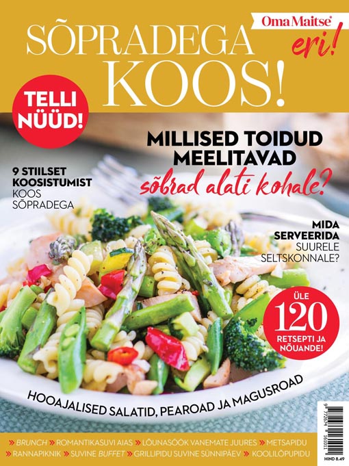 Sõpradega koos: Oma Maitse eri! kaanepilt – front cover