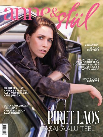 Klõpsa, et näha suuremat pilti Piret Laos tasakaalu teel Elina Pähklimägi: „Minu usk armastusse on taastunud.”  Ajakiri Anne & Stiil, september 2025 kaanepilt – front cover