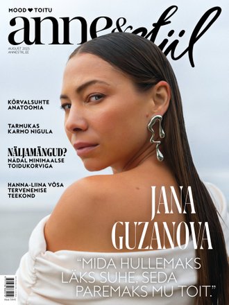 Klõpsa, et näha suuremat pilti „Masterchef Eesti” võitja Jana Guzanova suhtevägivallast Hanna-Liina Võsa tervenemise teekond  Ajakiri Anne & Stiil, august 2025 kaanepilt – front cover
