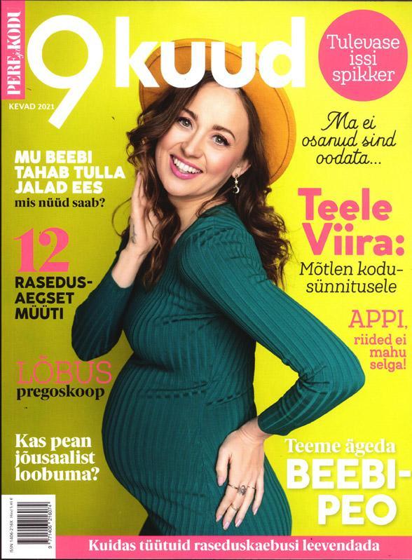 9 kuud: kevad 2021 Pere ja kodu kaanepilt – front cover
