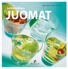 Juhlahetkien juomat kaanepilt – front cover