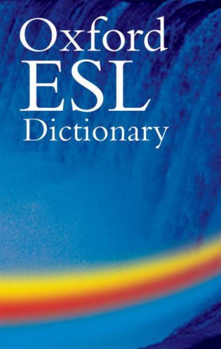 Oxford ESL Dictionary kaanepilt – front cover