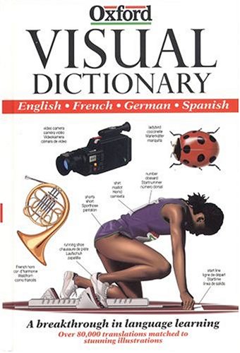 Visual Dictionary English-French-German-Spanish kaanepilt – front cover