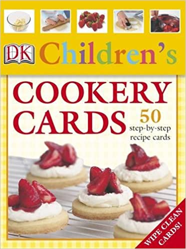 Children’s Cookery Cards 50 step-by-step recipe cards kaanepilt – front cover