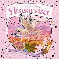 Salaperäiset Yksisarviset Palapelikirja kaanepilt – front cover