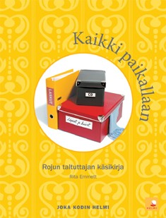 Kaikki paikallaan Rojun taltuttajan käsikirja kaanepilt – front cover