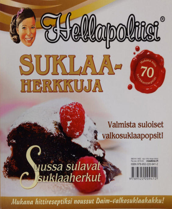 Suklaaherkkuja Suussa sulavat suklaaherkut kaanepilt – front cover