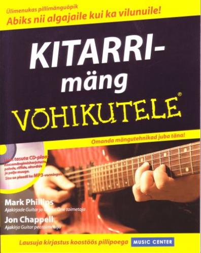 Kitarrimäng võhikutele kaanepilt – front cover