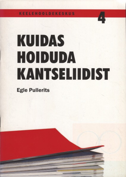 Kuidas hoiduda kantseliidist kaanepilt – front cover