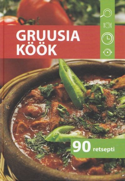 Gruusia köök 90 retsepti kaanepilt – front cover