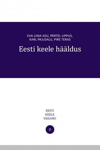 Eesti keele hääldus kaanepilt – front cover