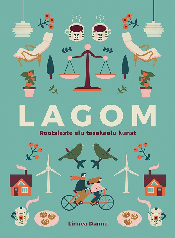 Lagom Rootslaste elu tasakaalu kunst kaanepilt – front cover