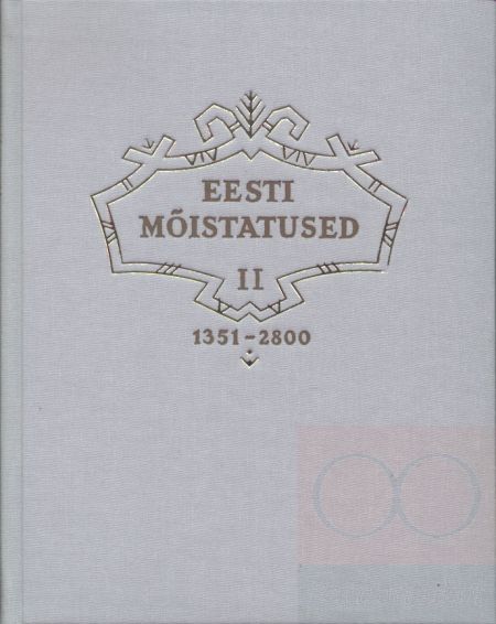 Eesti mõistatused II 1351–2800 kaanepilt – front cover