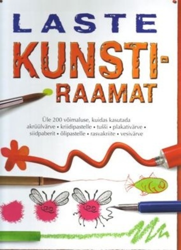 Laste kunstiraamat kaanepilt – front cover