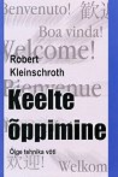 Keelte õppimine kaanepilt – front cover