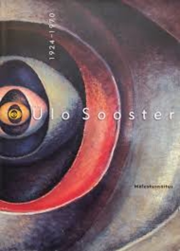 Ülo Sooster 1924–1970 Mälestusnäitus 28.09.2001–20.01.2002 Eesti Kunstimuuseum, Rüütelkonna hoone kaanepilt – front cover