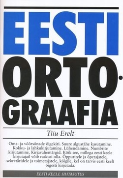 Eesti ortograafia kaanepilt – front cover