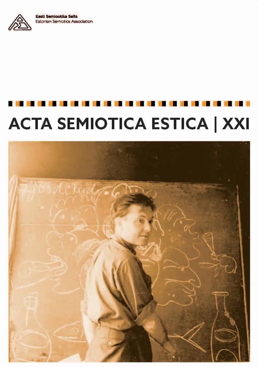 Acta Semiotica Estica XXI kaanepilt – front cover