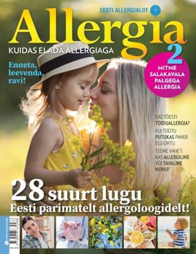 Allergia 2: kuidas elada allergiaga 28 suurt lugu Eesti parimatelt allergoloogidelt! kaanepilt – front cover