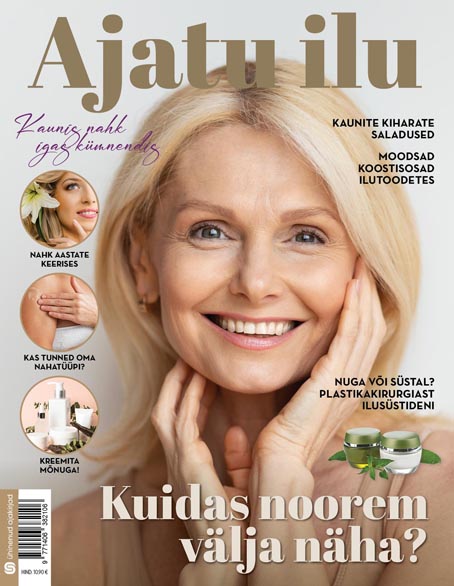 Ajatu ilu: kuidas noorem välja näha? Kodutohter kaanepilt – front cover