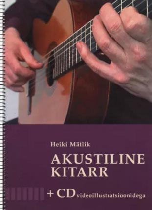 Akustiline kitarr + CD videoillustratsioonidega kaanepilt – front cover