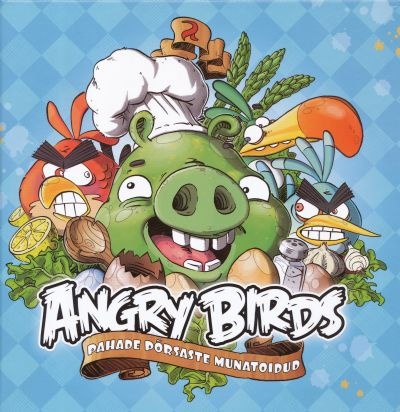 Angry Birds: pahade põrsaste munatoidud kaanepilt – front cover