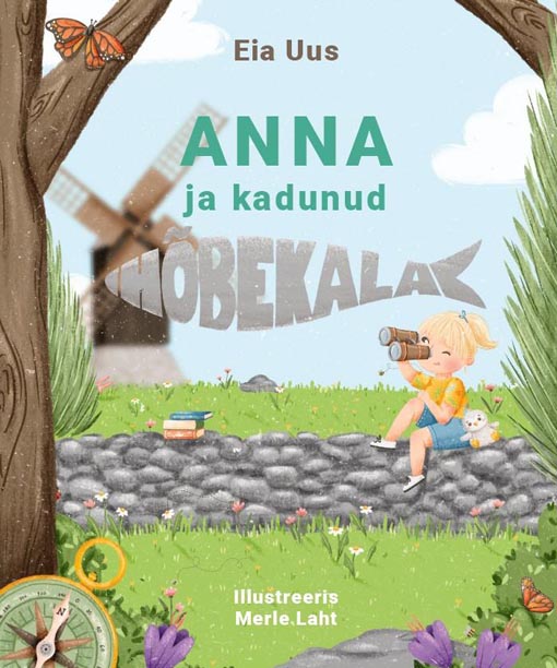 Anna ja kadunud hõbekala kaanepilt – front cover