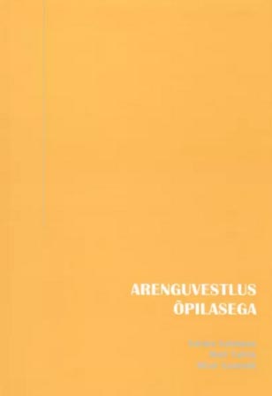 Arenguvestlus õpilasega kaanepilt – front cover