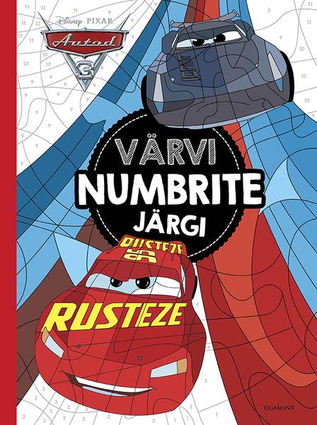 Autod 3: värvi numbrite järgi kaanepilt – front cover