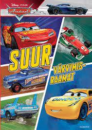 Autod: suur värvimisraamat kaanepilt – front cover