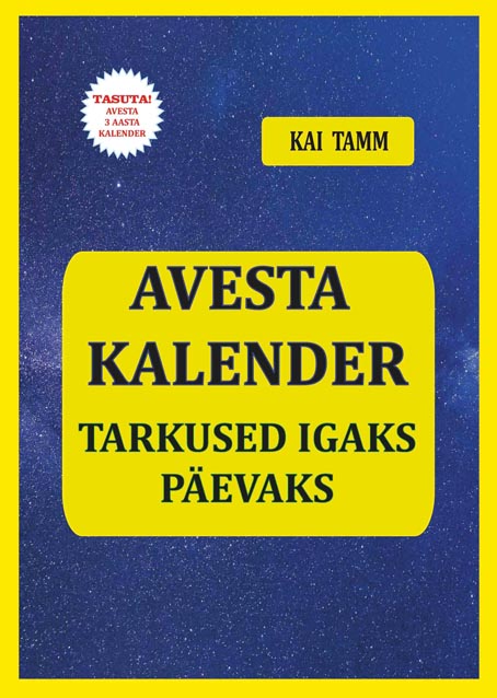 Avesta kalender: tarkused igaks päevaks kaanepilt – front cover