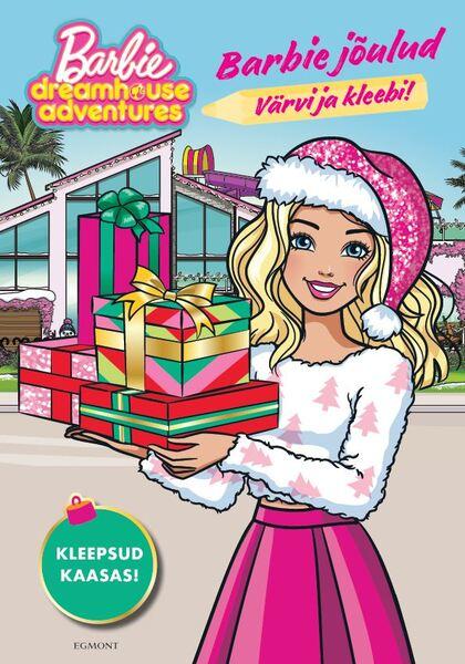 Barbie jõulud Värvi ja kleebi! kaanepilt – front cover