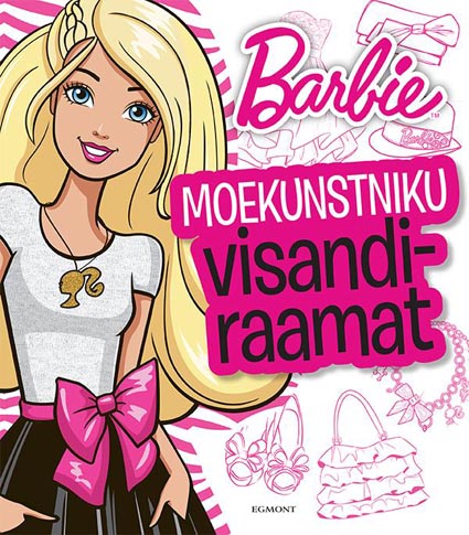 Barbie: moekunstniku visandiraamat kaanepilt – front cover
