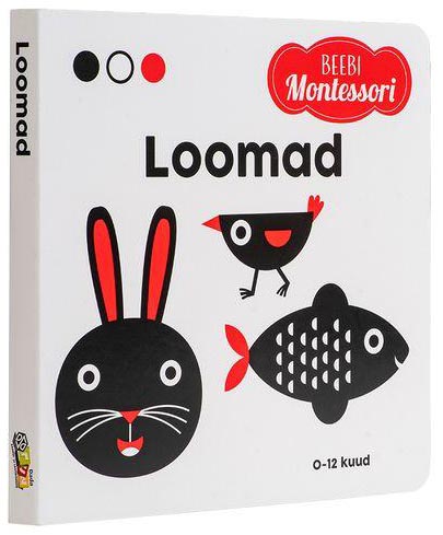 Beebi Montessori: loomad kaanepilt – front cover