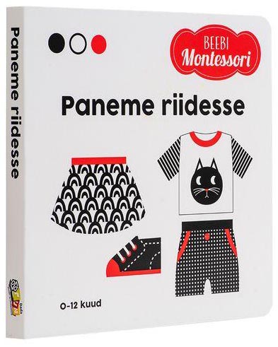Beebi Montessori: paneme riidesse kaanepilt – front cover