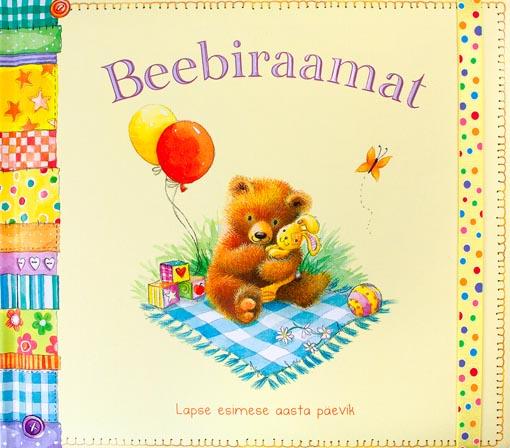 Beebiraamat: lapse esimese aasta päevik kaanepilt – front cover